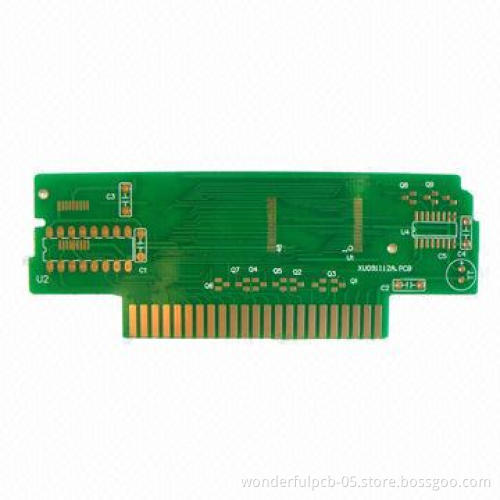 Multilayer 4 Layers PCB with Gold Plating and FR4 Base Material, 1 OZ Copper Thickness